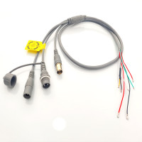Gray 9-core 4-channel four-in-one reset cable coaxial digital hybrid surveillance video recorder cable manufacturer 7-core upgrade